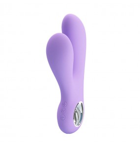 PRETTY LOVE - Dotted Massage Vibrator Wand Masturbator (Chargeable - Purple)